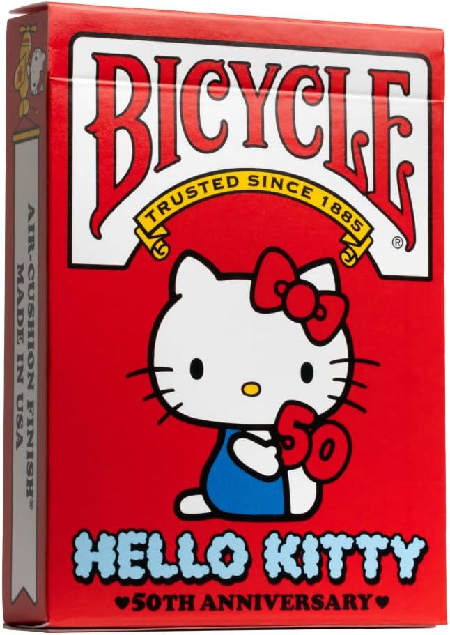 Bicycle Playing Cards: Hello Kitty 50th Anniversary