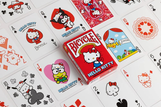 Bicycle Playing Cards: Hello Kitty 50th Anniversary