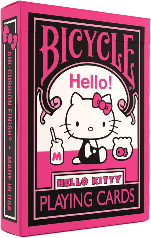 Bicycle Playing Cards: Hello Kitty - Black & Pink
