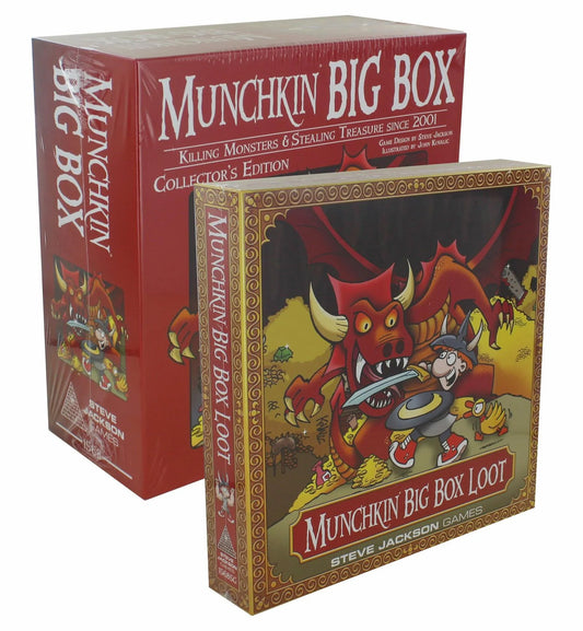 Munchkin Big Box with Loot Bundle