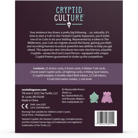 Twisted Cryptids: Cryptid Culture Expansion
