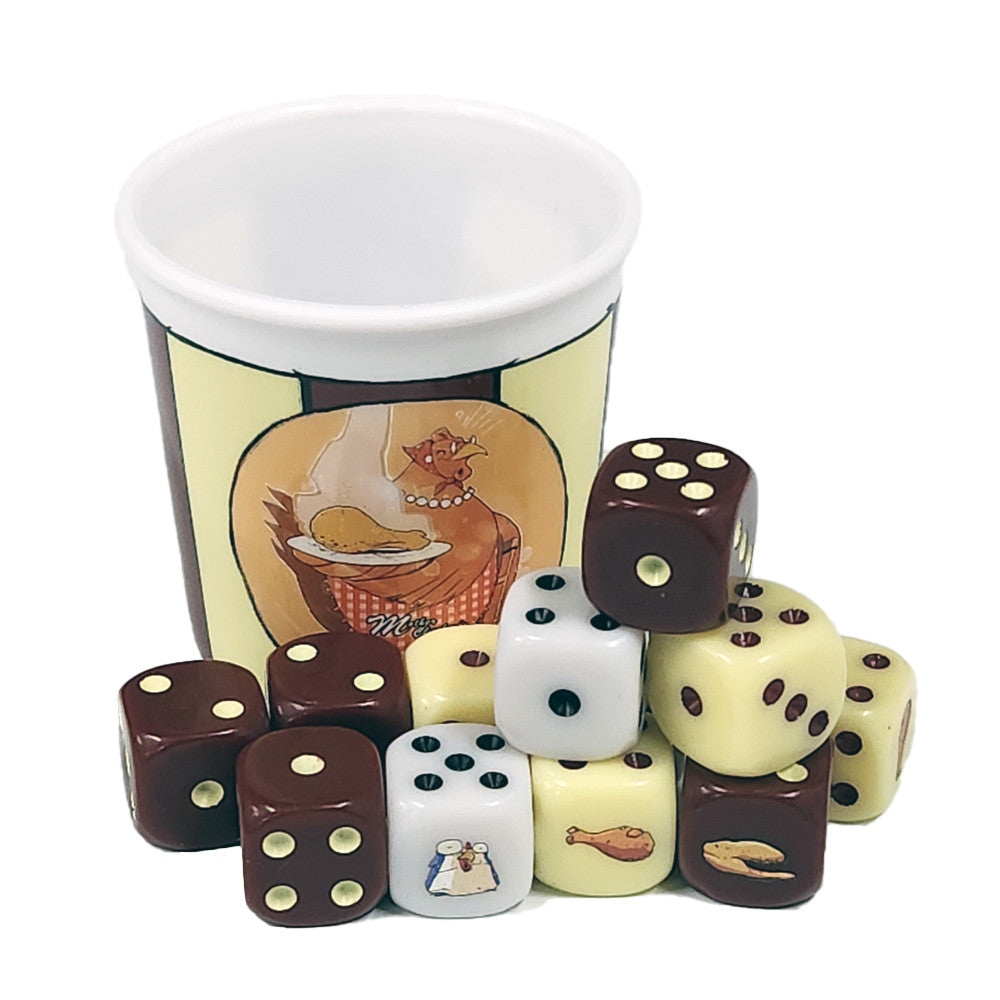 Chew RPG: Mother Cluckin' Bucket of Chicken Dice