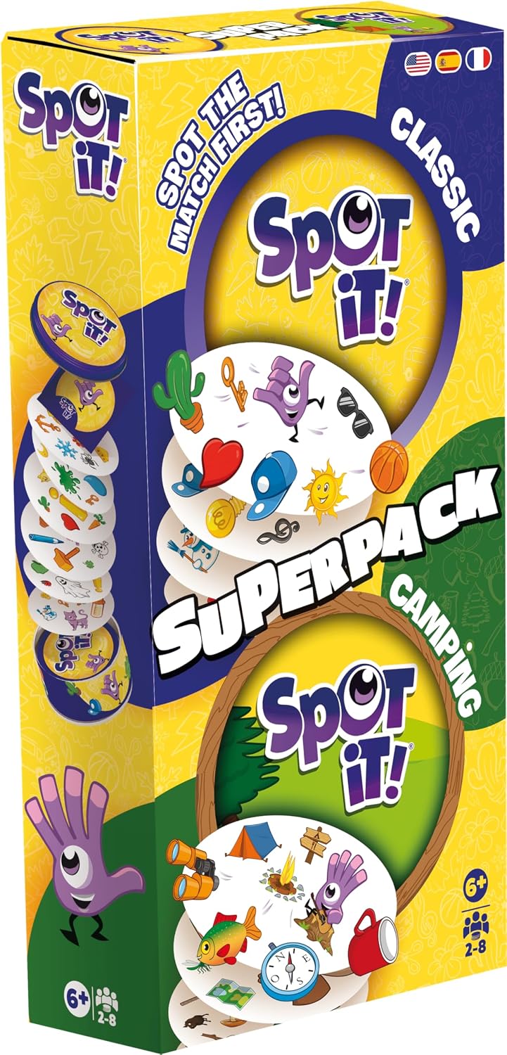 Spot it! Super Pack Classic + Camping