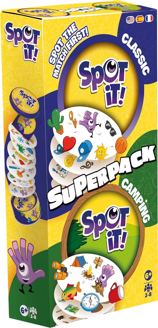 Spot it! Super Pack Classic + Camping