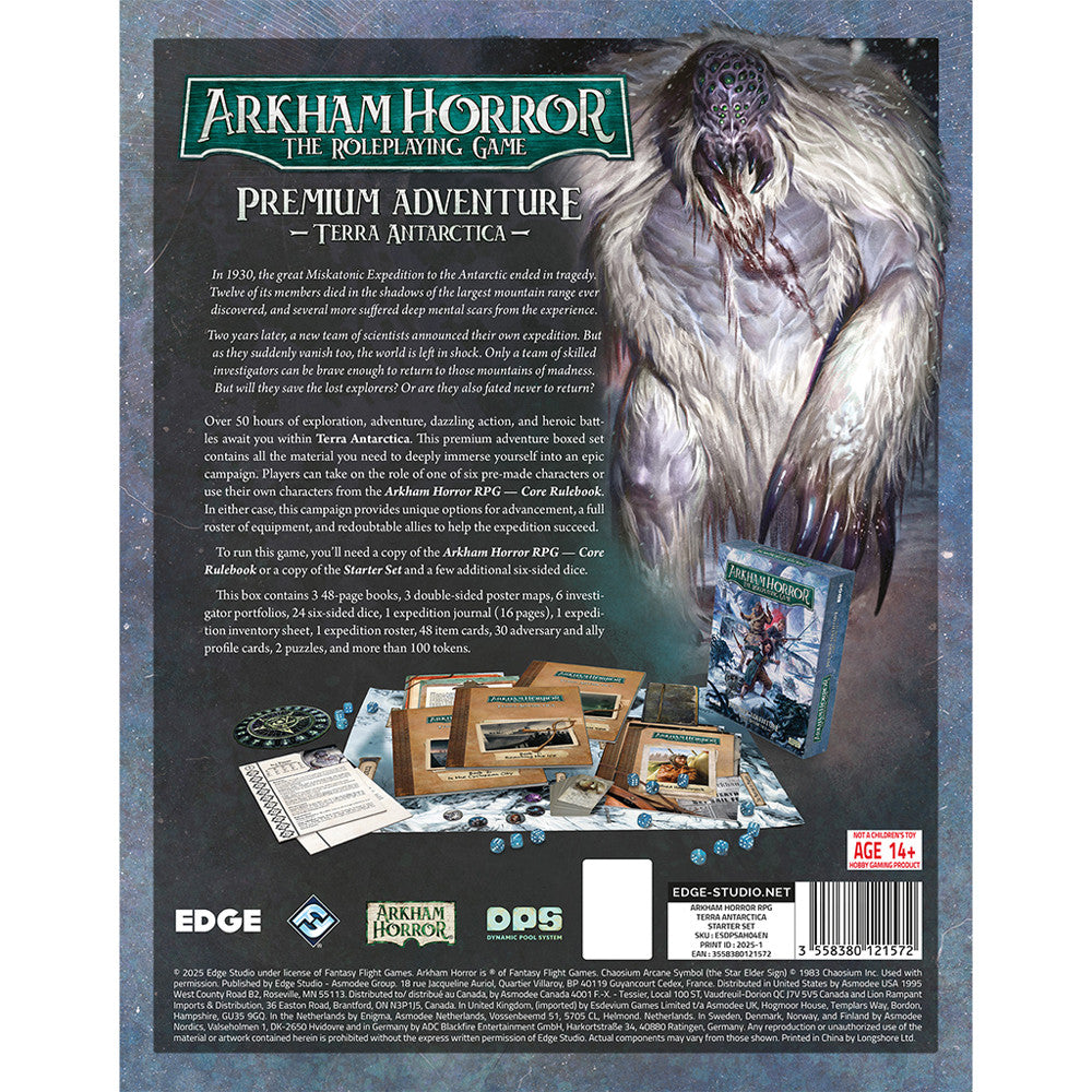 Arkham Horror RPG: Premium Adventure - Terra Antarctica