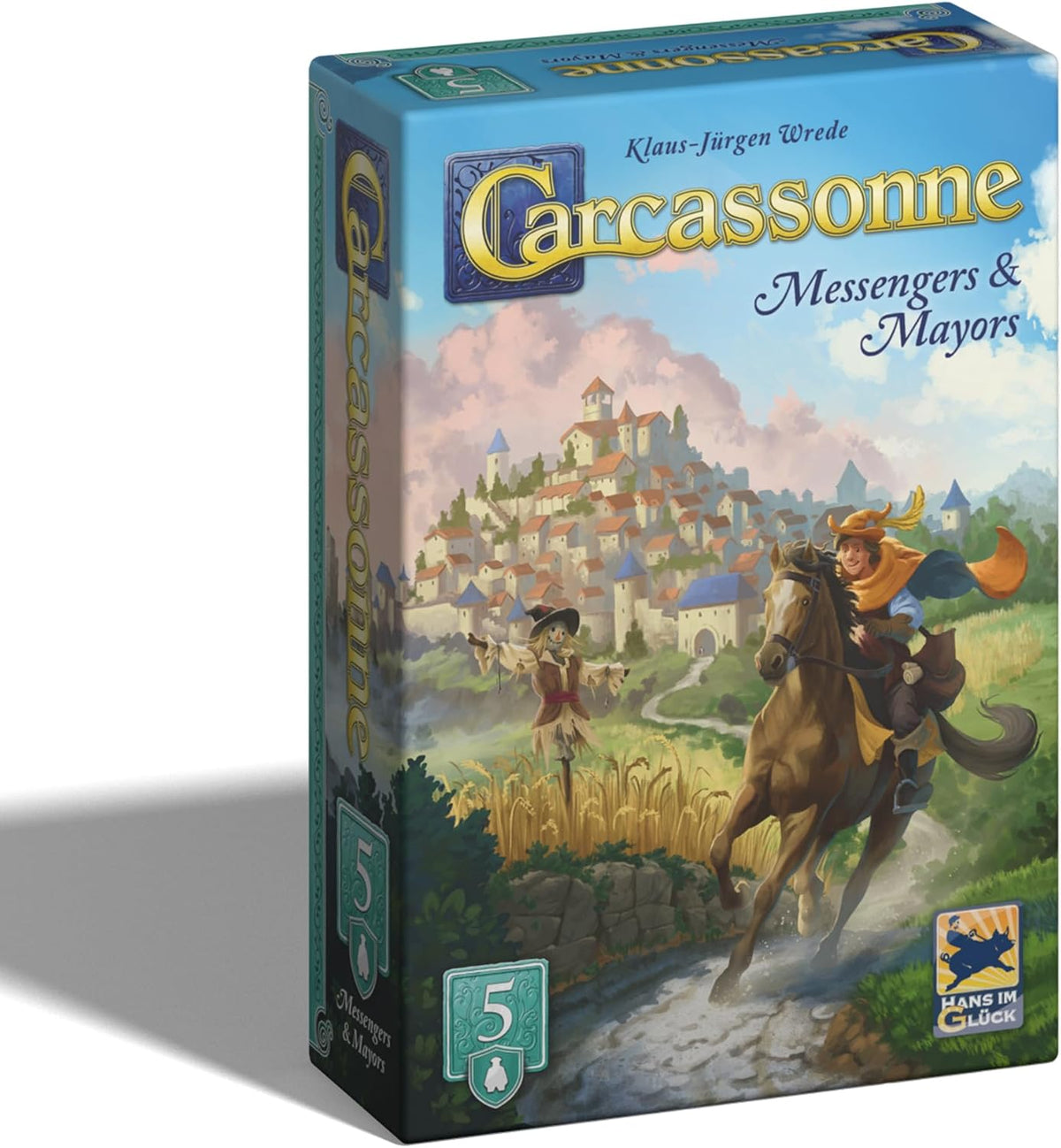Carcassonne Exp5 (V3.1): Messengers & Mayors