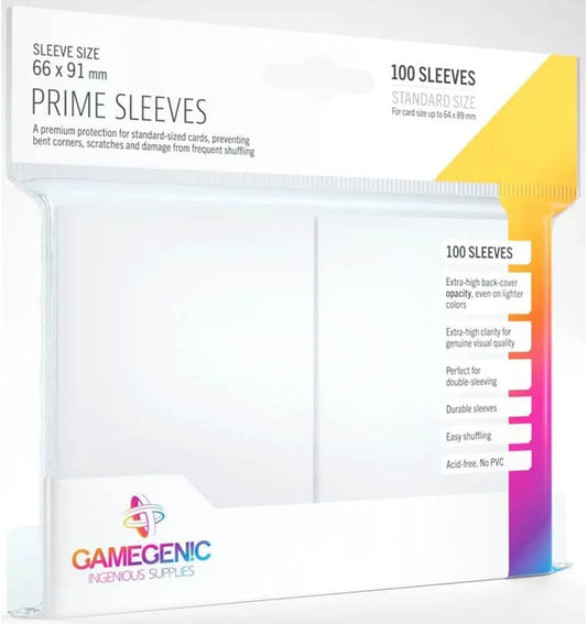 Prime Sleeves: White (100)