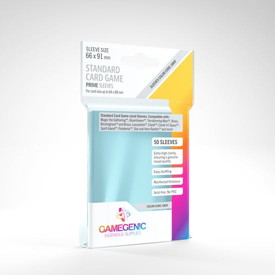 Board Game Sleeves: Gamegenic - PRIME Standard (50)