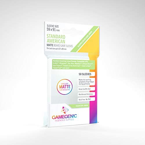 Gamegenic Matte Sleeves: Standard American