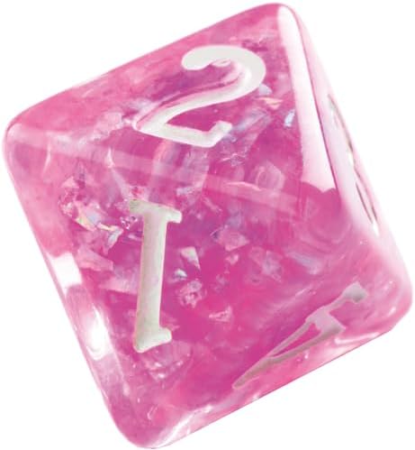 Gamegenic Dice Set: Candy-Like - Raspberry (7)