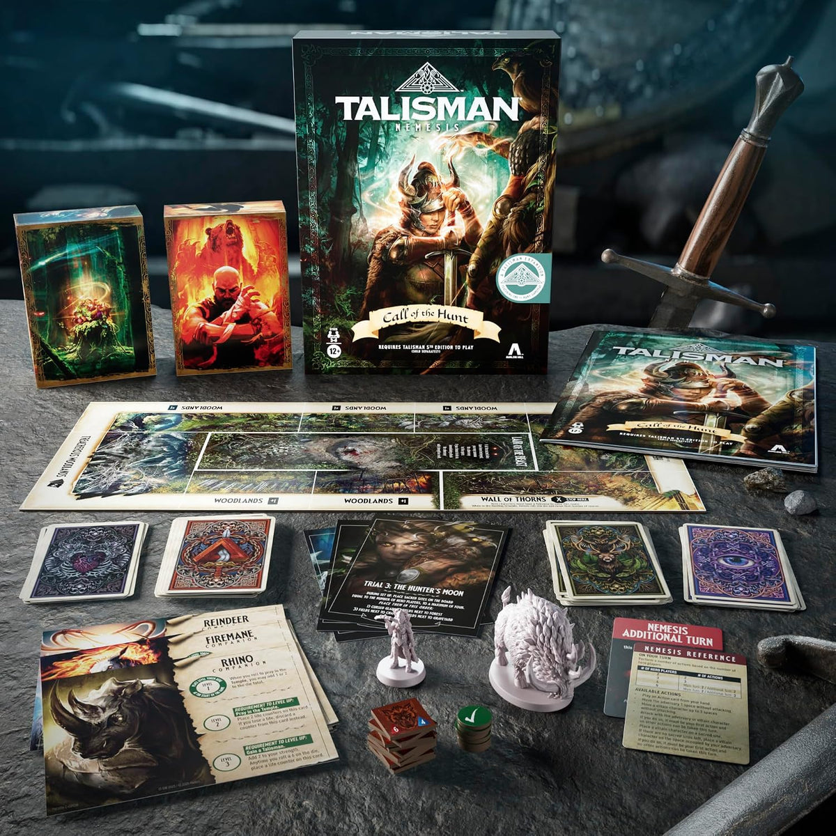 Talisman 5E: Nemesis - Call of the Hunt Expansion
