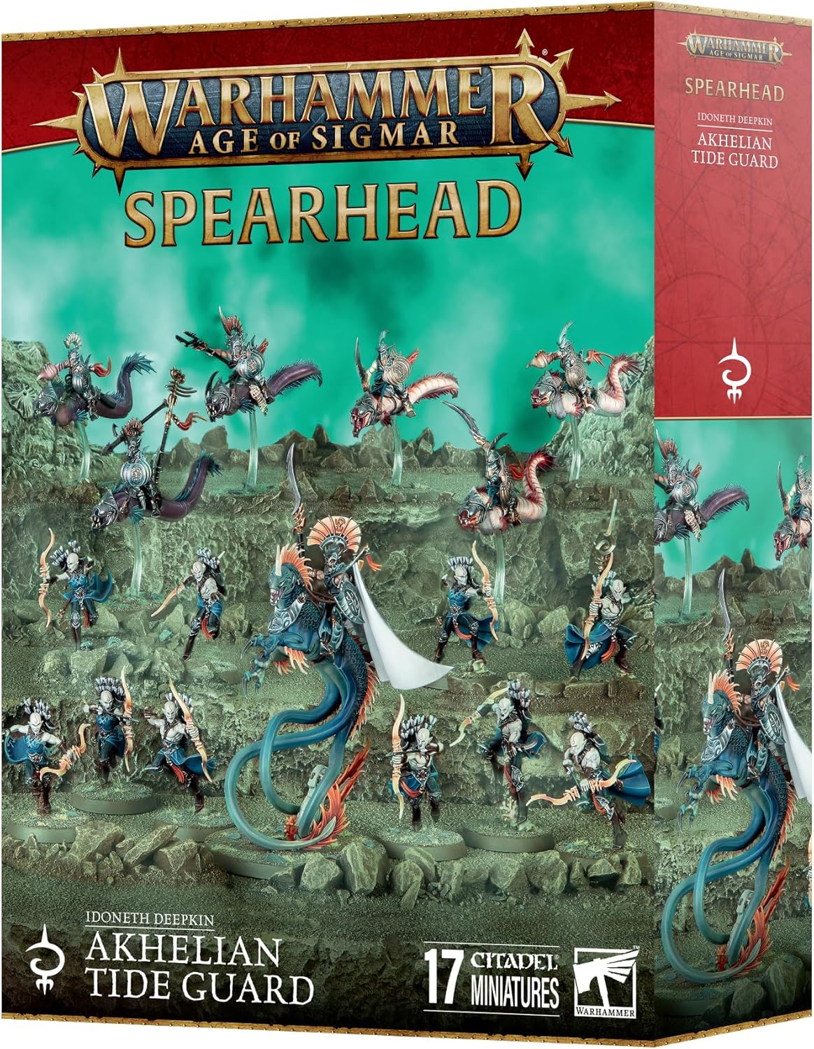 Warhammer Age of Sigmar: Spearhead - Idoneth Deepkin - Akhelian Tide Guard