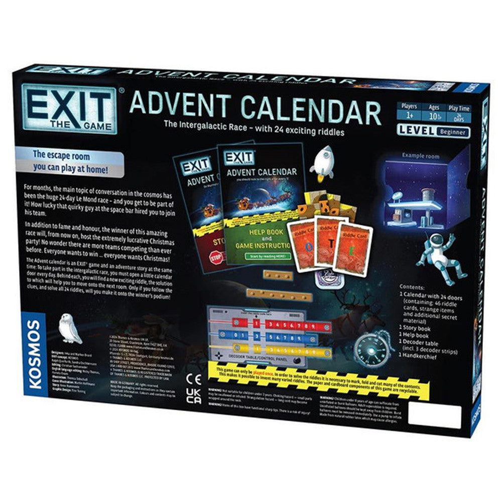 Exit: Advent Calendar - The Intergalactic Race