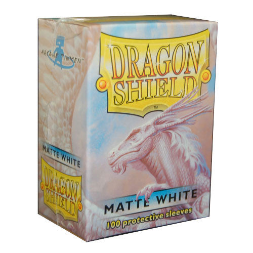 Dragon Shield: Card Sleeves - Matte White
