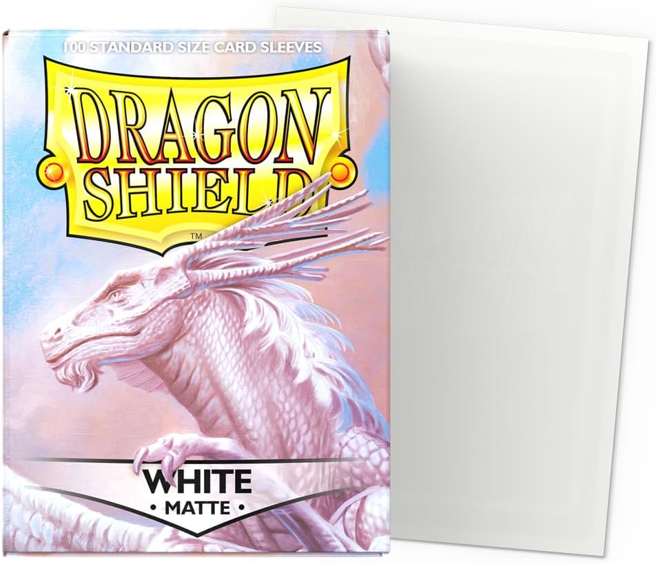 Dragon Shield Sleeves: Matte - White (100)