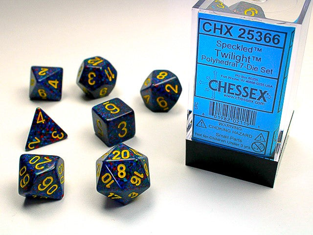 Chessex Dice Set: Speckled - Twilight (7)