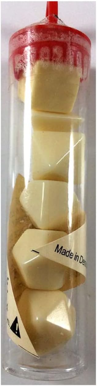 Chessex Blank Dice: Opaque Ivory (6)