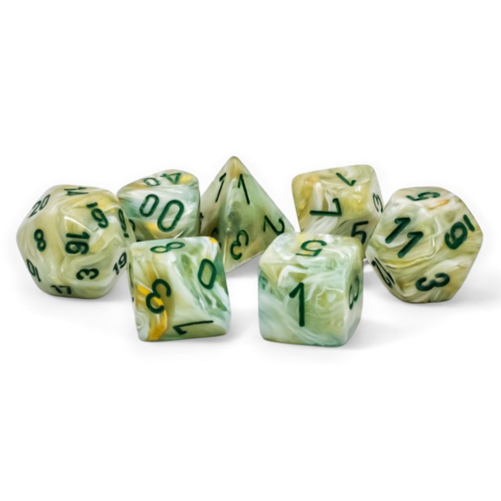 Mega Hedrals: Marble - Green/Dark Green (7)