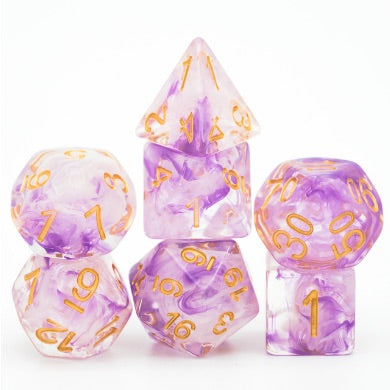 Foam Brain Games Dice Set: Evening Fog (7)