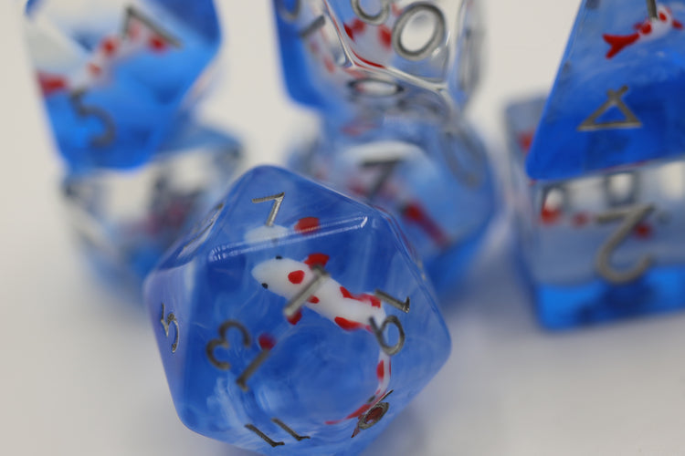 Foam Brain Games Dice Set: Koi Pond (7)