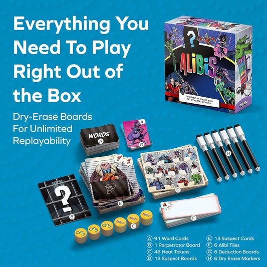Alibis Board Game