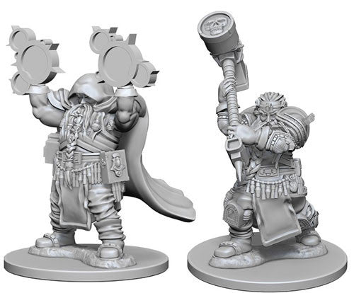 D&D Nolzur's Marvelous Unpainted Minis: W2 Male Dwarf Cleric