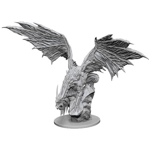 Pathfinder Battles Deep Cuts Unpainted Minis: W12.5 Silver Dragon