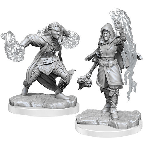 Dungeons & Dragons Nolzur's Marvelous Unpainted Miniatures: W20 Half-Elf Warlock