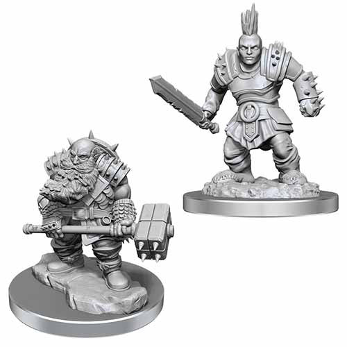 D&D Nolzur's Marvelous Unpainted Minis: W18 Duergar Fighters