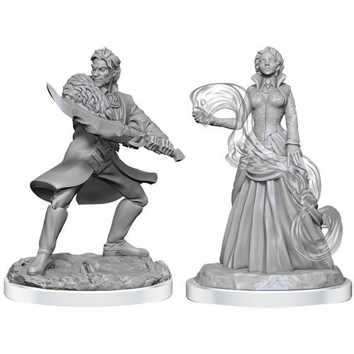 Critical Role Unpainted Miniatures: W3 Vampire & Necromancer Nobles