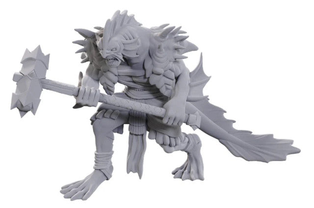 D&D Nolzur's Marvelous Unpainted Minis: W25 Sahuagin Coral Smasher