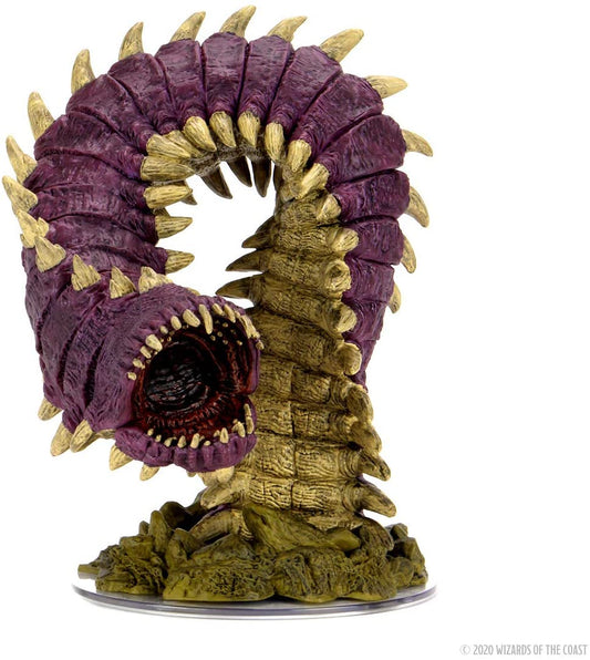 D&D Icons of the Realms: Fangs & Talons - Purple Worm Premium Set