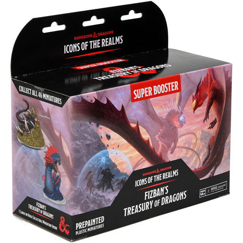 D&D Icons of the Realms Miniatures: Fizban's Treasury of Dragons - Super Booster Pack