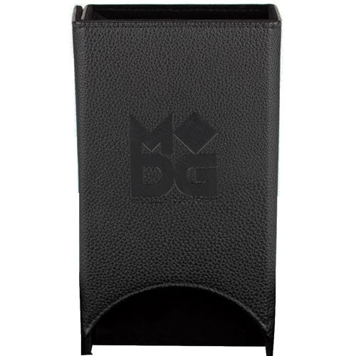 Dice Tower: Black Leather Fold-Up