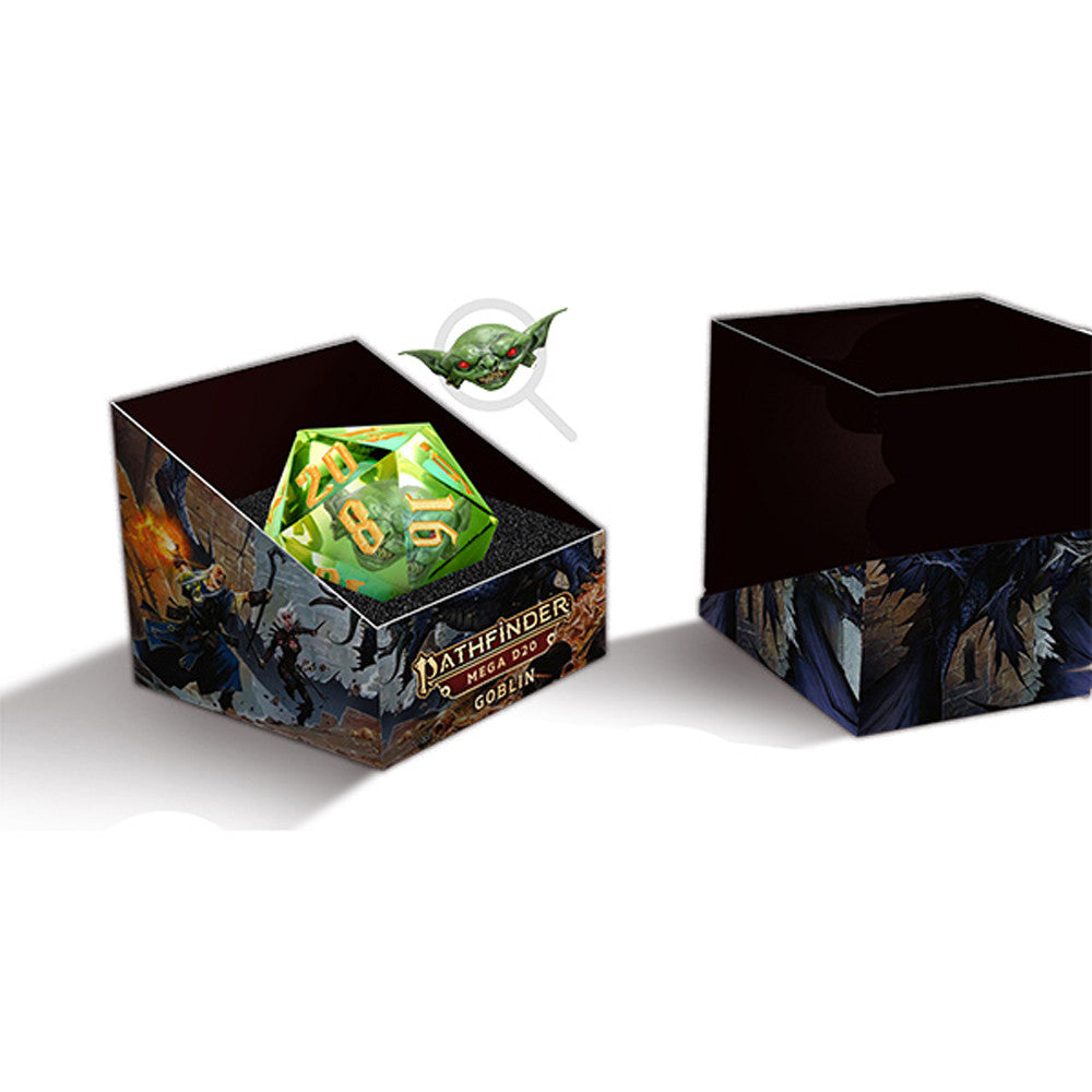 Pathfinder Dice: Goblin Mammoth D20 (55mm)