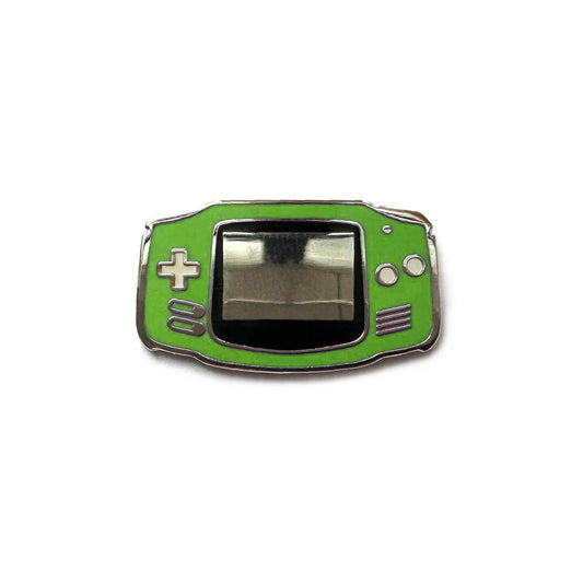 Yesterdays Enamel Pin: Gameboy Advance Jungle Colorway
