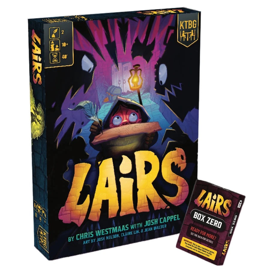 Lairs: Base Game + Box Zero Expansion