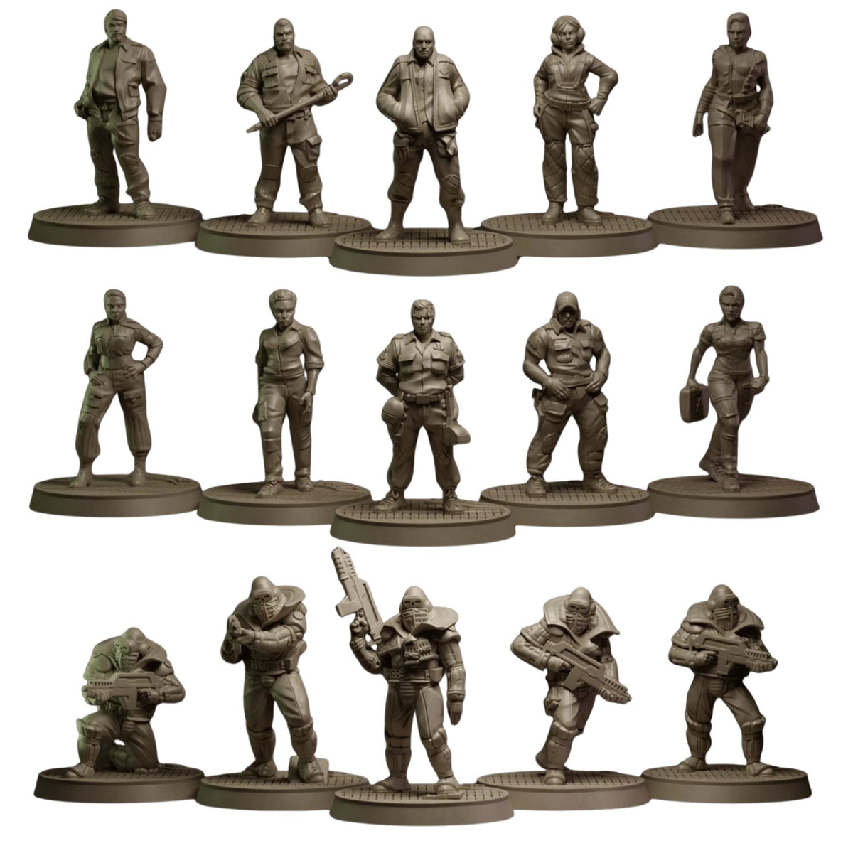 Alien RPG: Evolved Edition - Rapture Protocol Miniatures Set