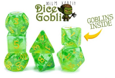 Gate Keeper Dice Set: Inclusion - Goblin (7)