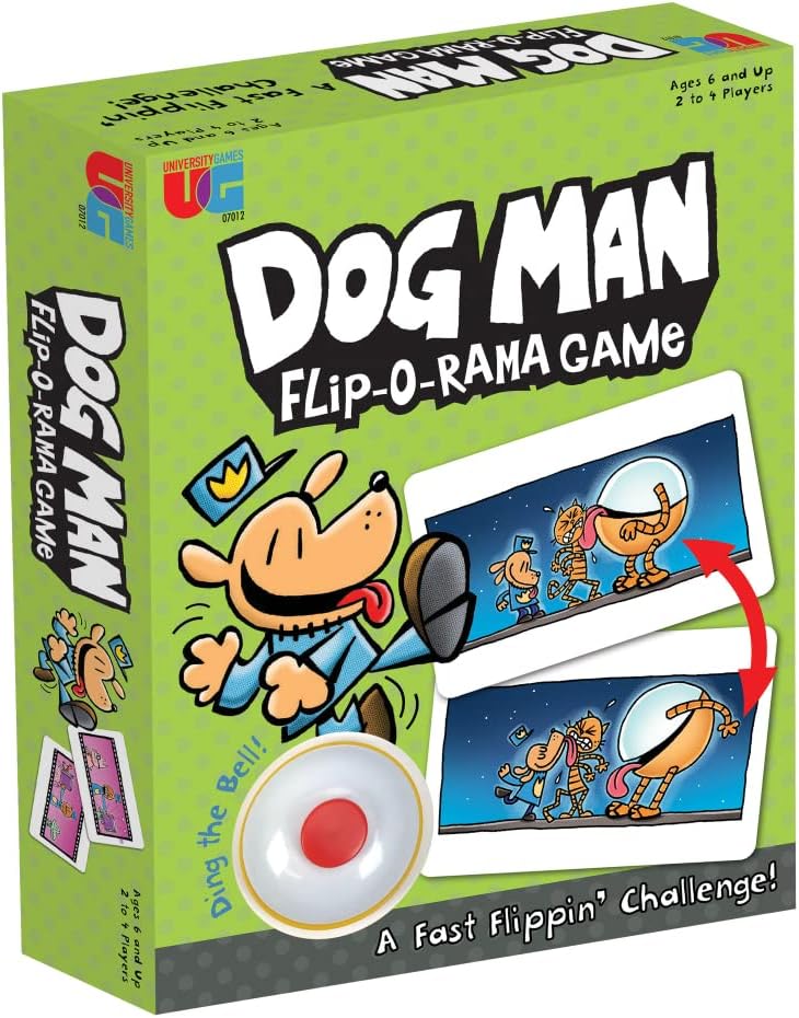 Dog Man: Flip-O-Rama Game