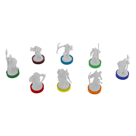 War of the Ring 2E: Colored Plastic Rings - Core Set