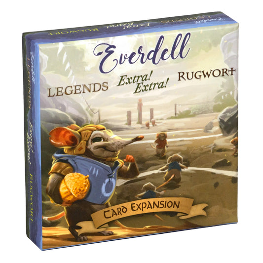 Everdell: Legends, Extra! Extra!, and Rugwort Card Expansion