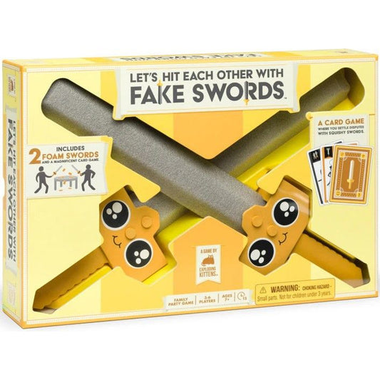 Let's Hit Each Other with Fake Swords