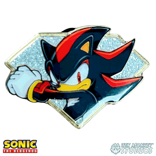 Enamel Pin: Sonic the Hedgehog - Emerald Shadow (Golden Series 2)