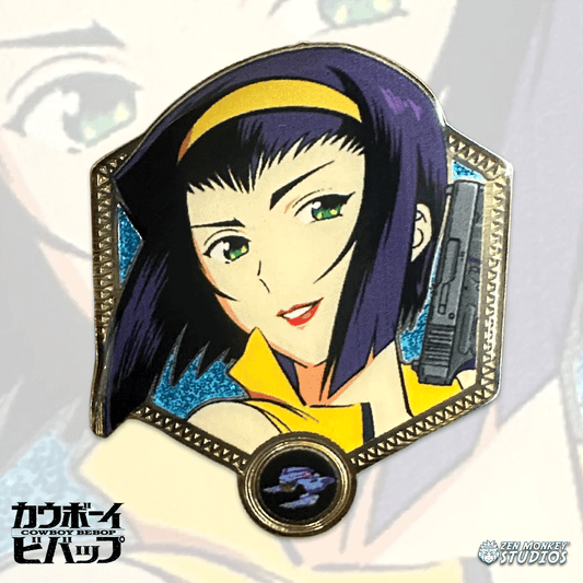 Enamel Pin: Cowboy Bebop - Faye (Golden Series 2)