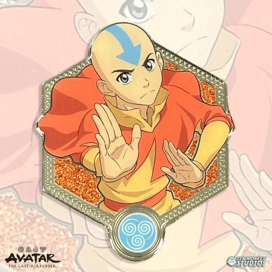 Enamel Pin: Aang - The Last Airbender (Golden Series 2)