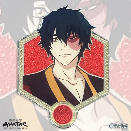 Enamel Pin: The Last Airbender - Zuko (Golden Series 2)