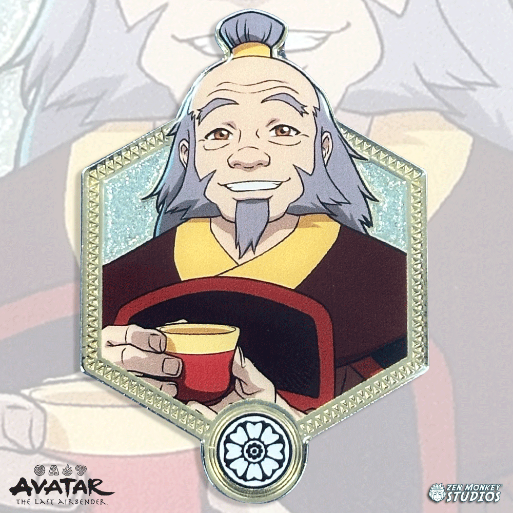 Enamel Pin: The Last Airbender - Iroh (Golden Series 2)