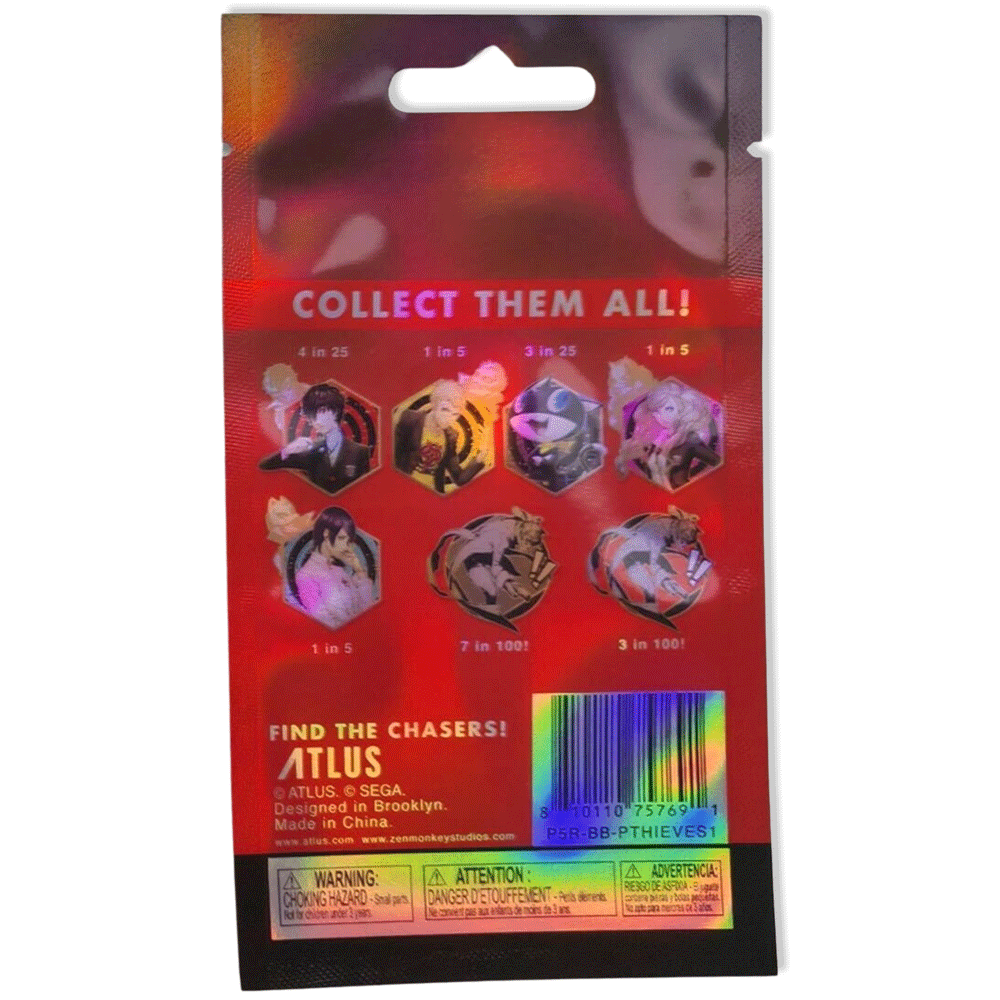 Enamel Pin Blind Bag: Persona 5 Royal - The Phantom Thieves Part 1