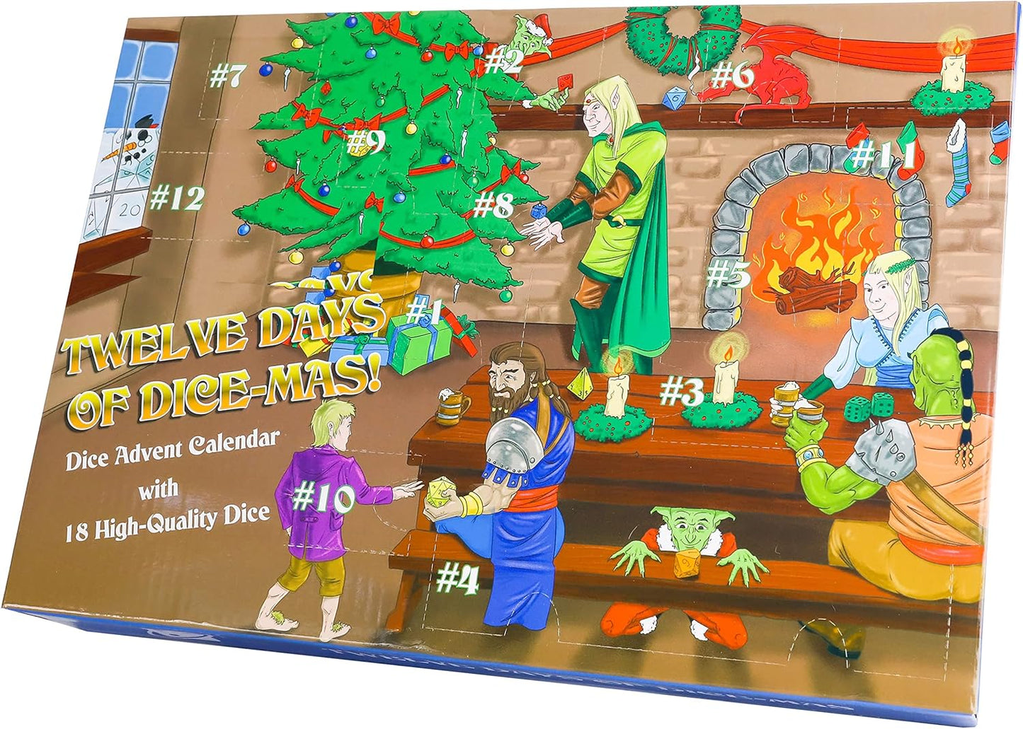 Sirius Dice: Twelve Days of Dice-mas - Advent Calendar